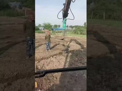 Une nouvelle machine à forer à l' hydraulique en spirale