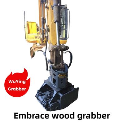 WuYing Excavator Grabber 4 griffe tenant le détecteur de bois Costume de 5-10 tonnes Excavator