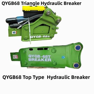 QYGB68 Top Type / Triangle Hydraulique Casse-marteau 68 Chisel, Vêtement 4-8 Tons
