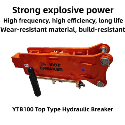 YTB100 type supérieur briseur hydraulique marteau résistant à l'usure 100 châssis