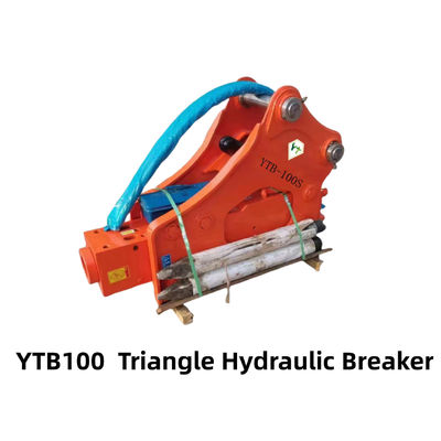 YTB100 Casse-marteaux hydraulique type côté triangle type 100 châssis pour 10 à 16 tonnes