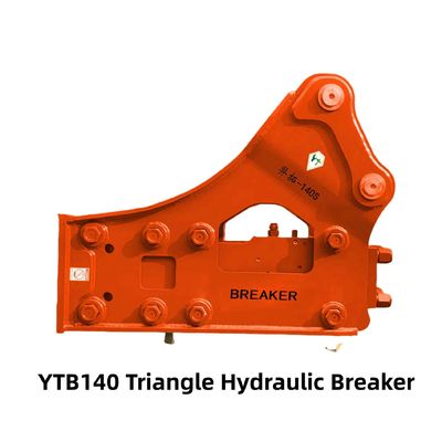 Type latéral / Triangle Briseur hydraulique YTB140S 140 Chisel pour une excavatrice de 19 à 26 tonnes