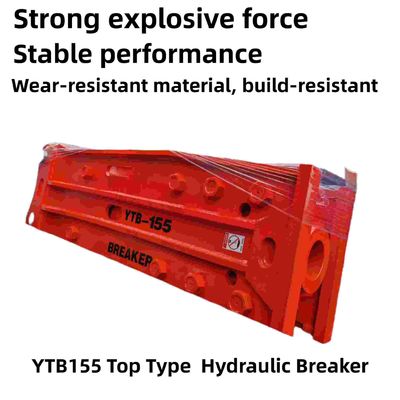YTB155 Marteau de rupture hydraulique de type supérieur 155 Chisel Suit 28-35 Tons