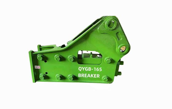Excavateur hydraulique Casse-roche QYGB165S Triangle Type 165 Chisel pour 36 à 45 tonnes
