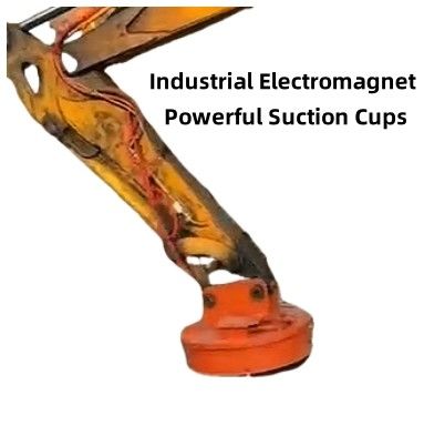 Excavateur auxiliaire à rouleaux magnétiques Circulaire aspirateur électromagnétique