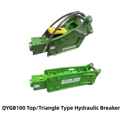 Le type le plus élevé / Triangle Hydraulique Casse-marteau QYGB100 100 Chisel pour 10-16 Tonnes