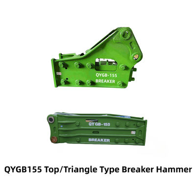 QYGB155 Type supérieur / Triangle Hydraulique Casse-marteaux pour excavateur